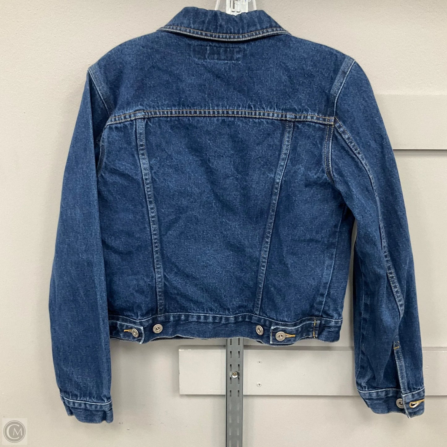 Jacket Denim By Express In Blue Denim, Size: M