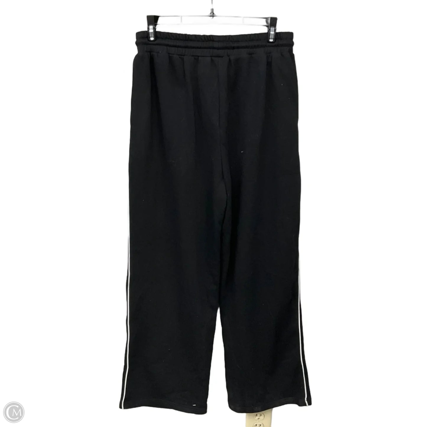 Pants Wide Leg By Trendy Queen In Black, Size: M