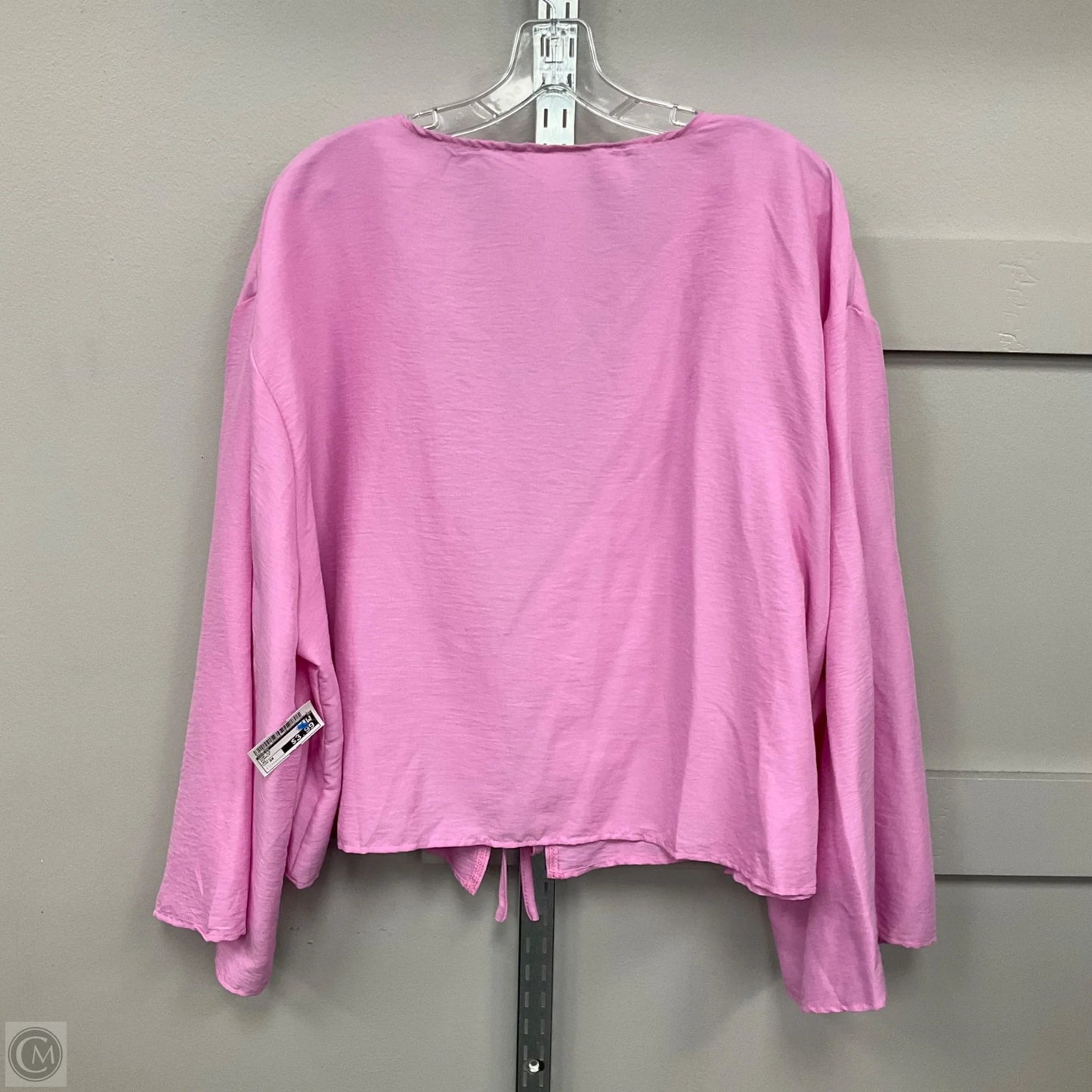 Top Long Sleeve By Shein In Purple, Size: 3x