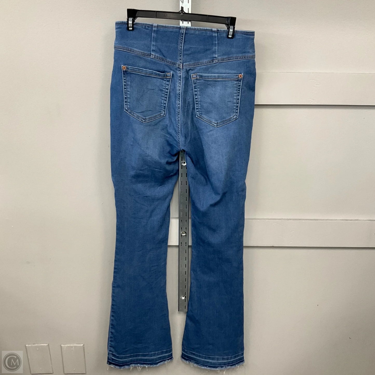 Jeans Flared By Inc In Blue Denim, Size: 4