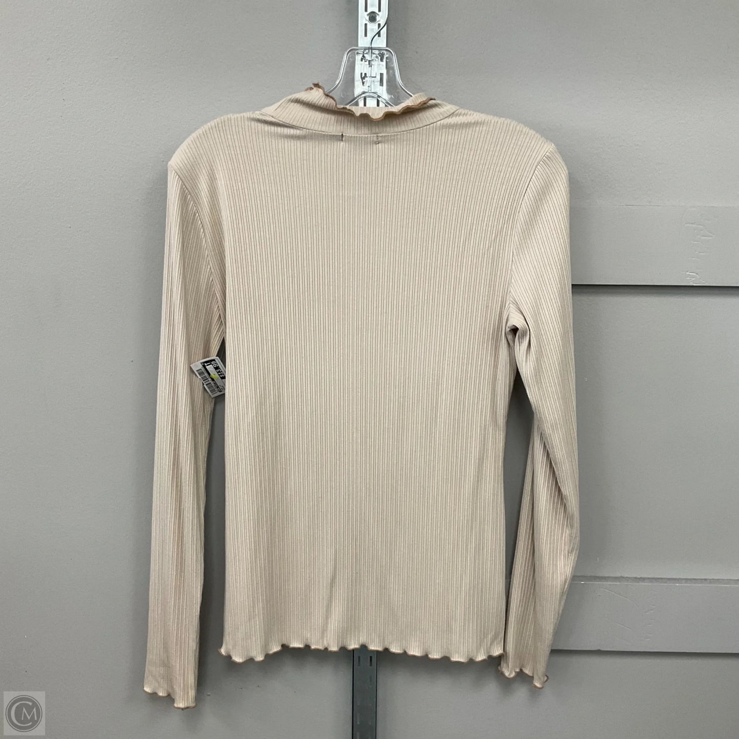 Top Long Sleeve By Ann Taylor In Brown, Size: M