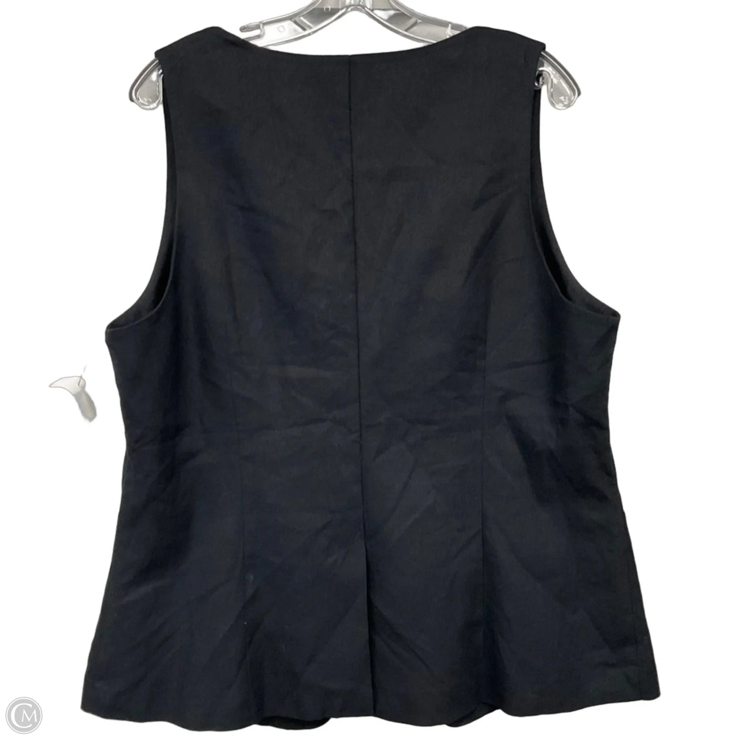 Top Sleeveless By Gap In Black, Size: Xl