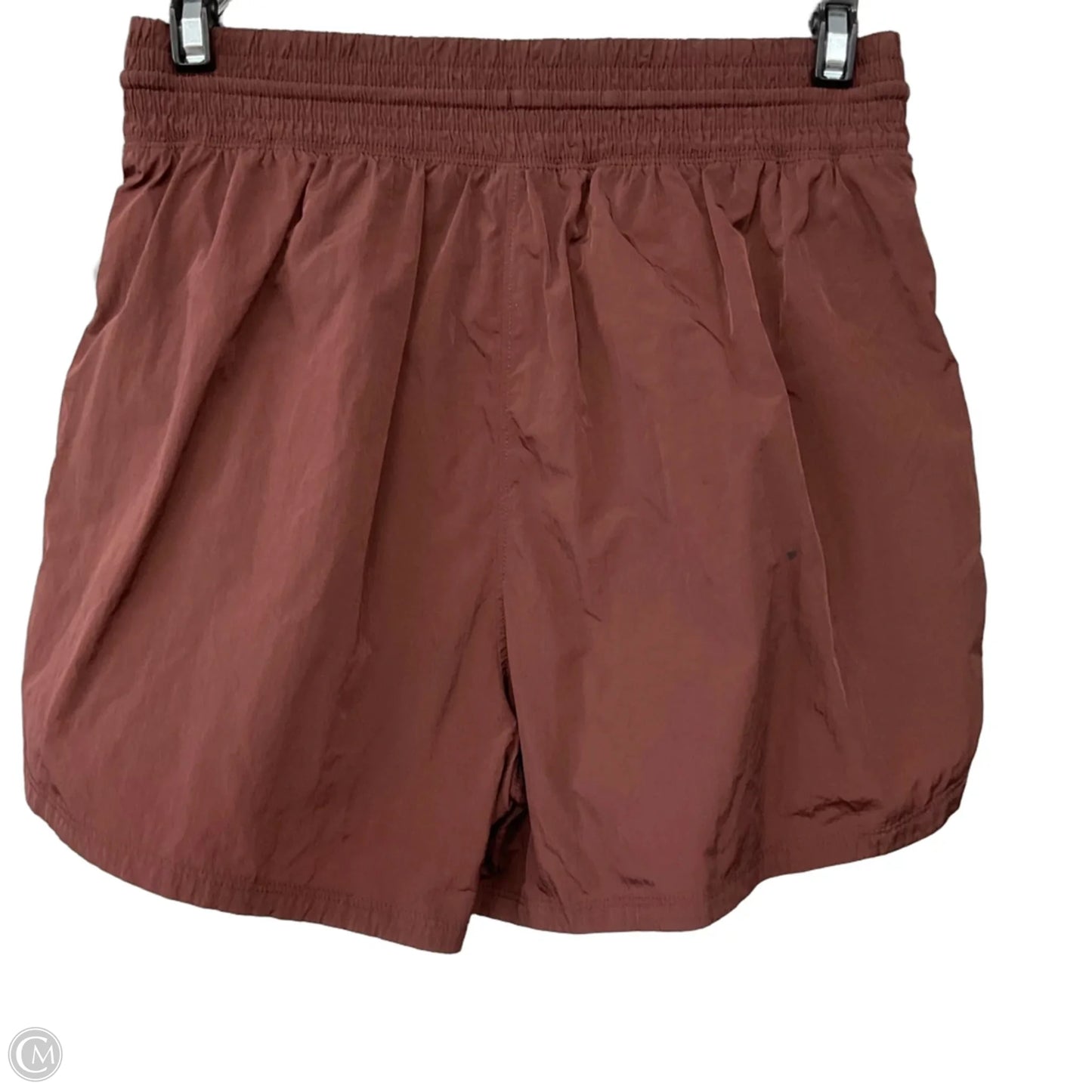 Athletic Shorts By Ypb In Brown, Size: S