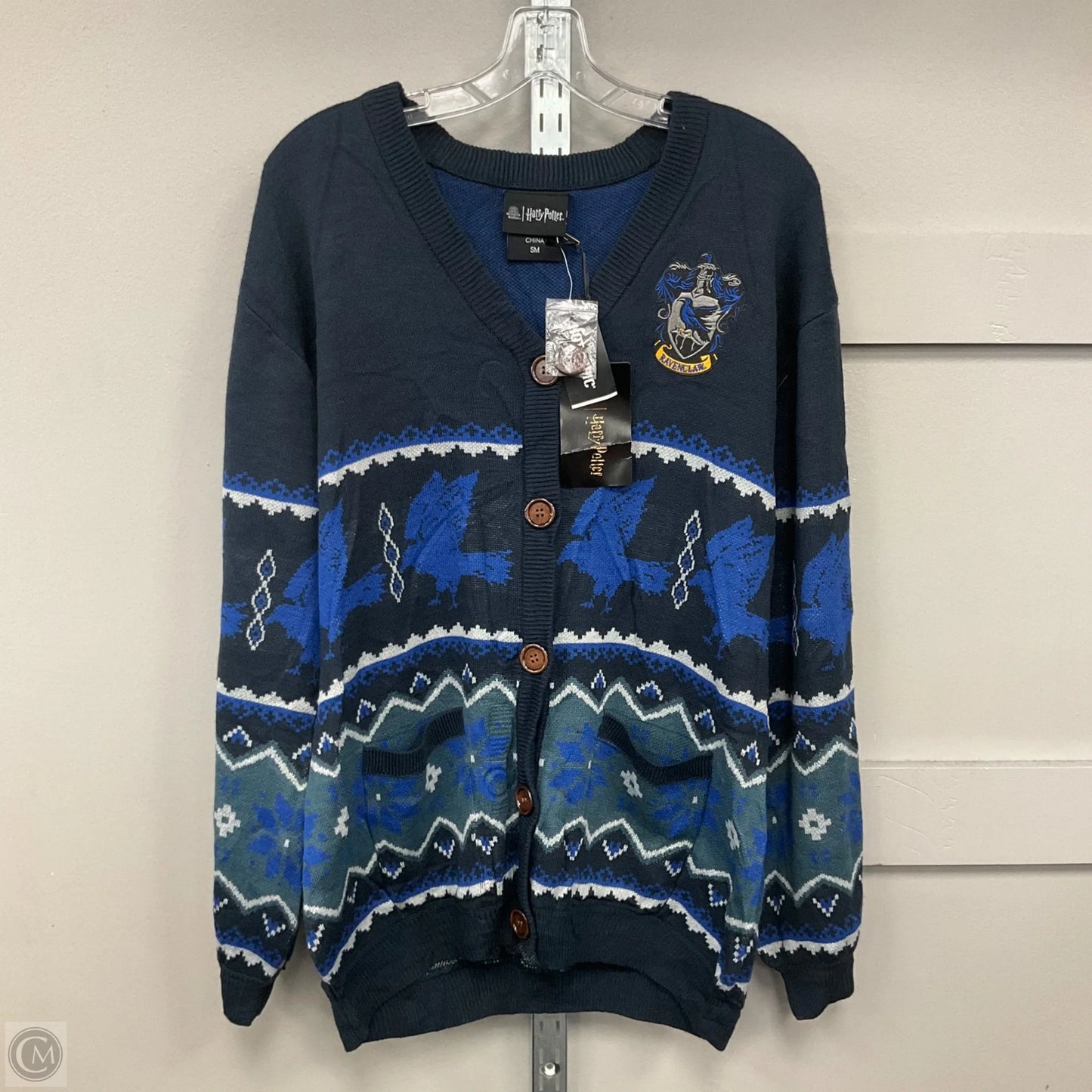 Sweater By Hot Topic In Navy, Size: S