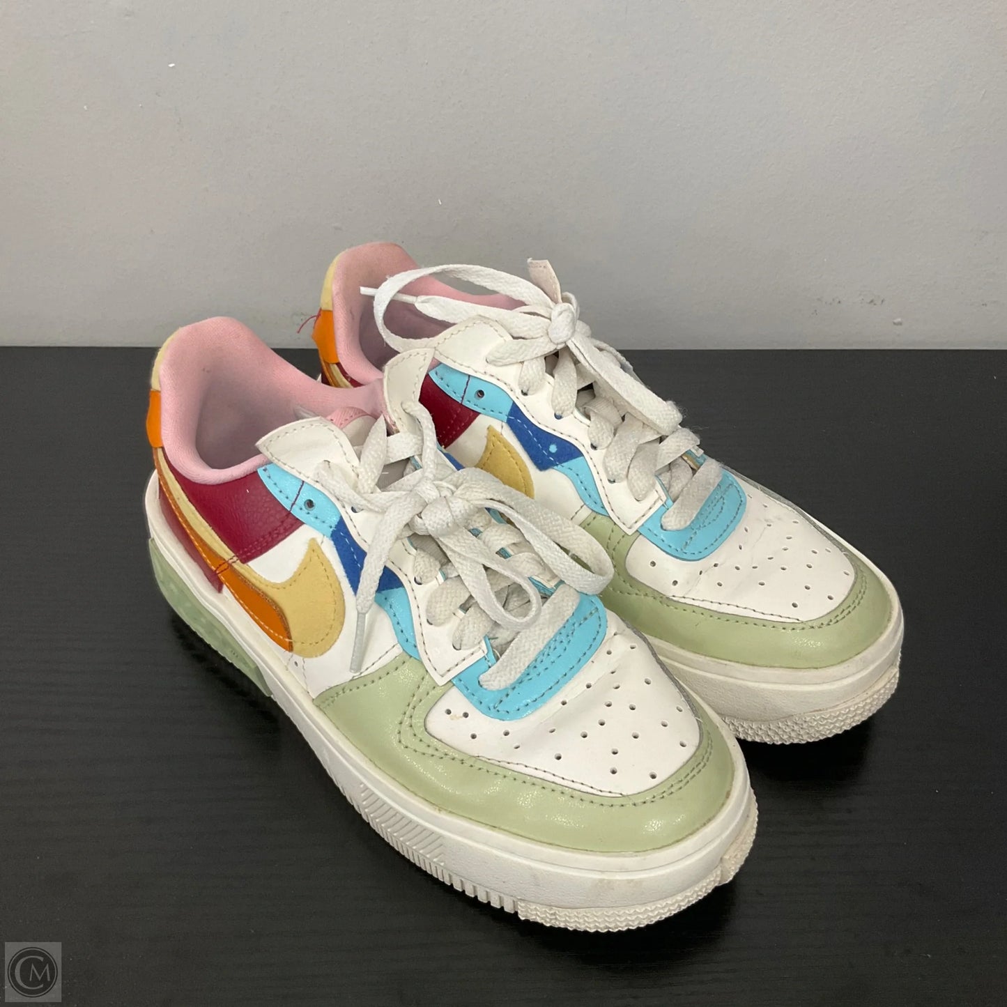 Shoes Sneakers Platform By Nike In Multi-colored, Size: 6