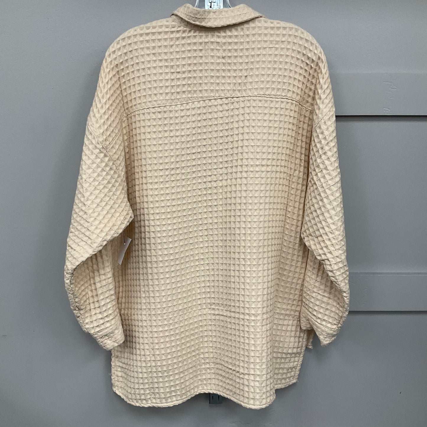 Jacket Shirt By Bdg In Cream, Size:M