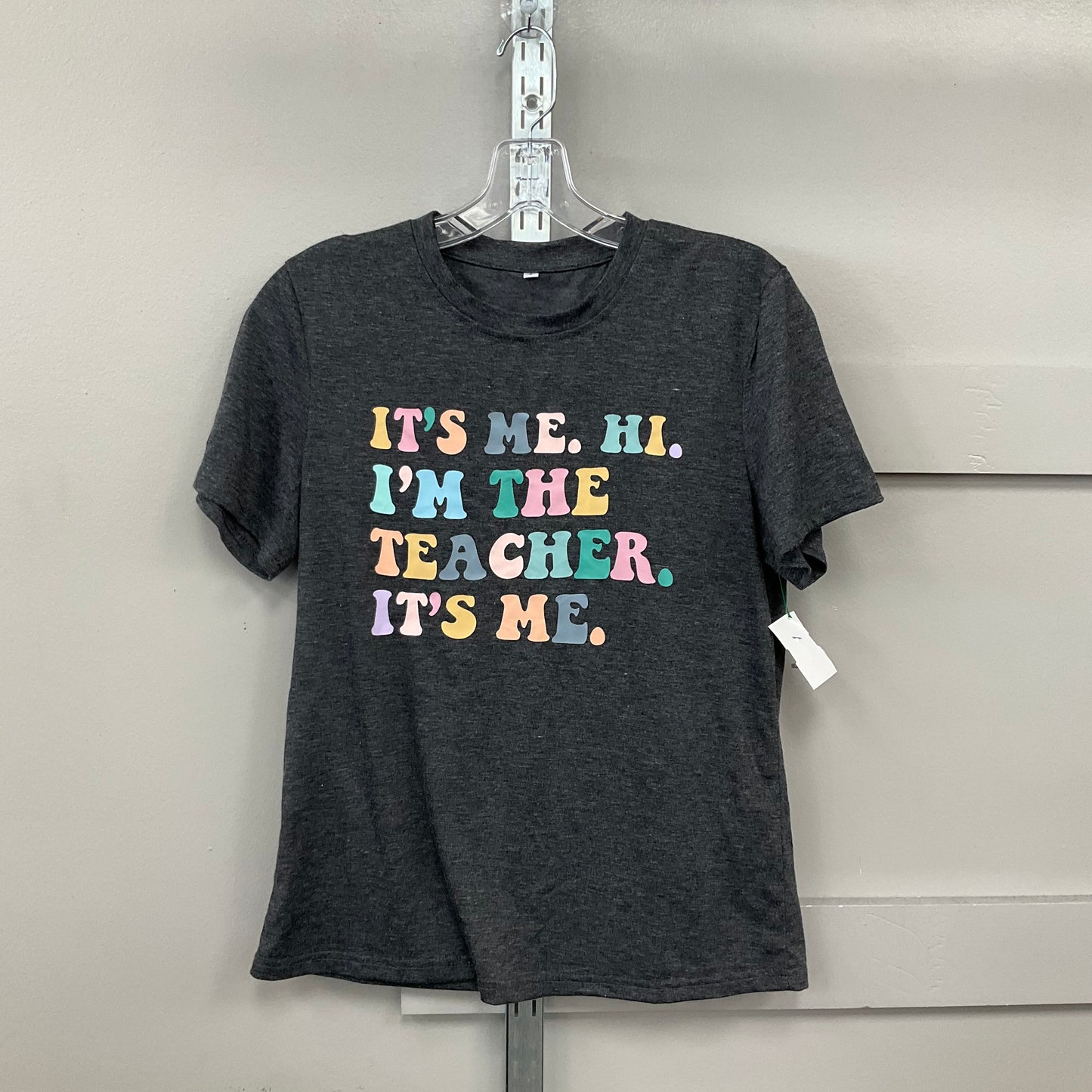 TOP SS by CLOTHES MENTOR In GREY, Size: S