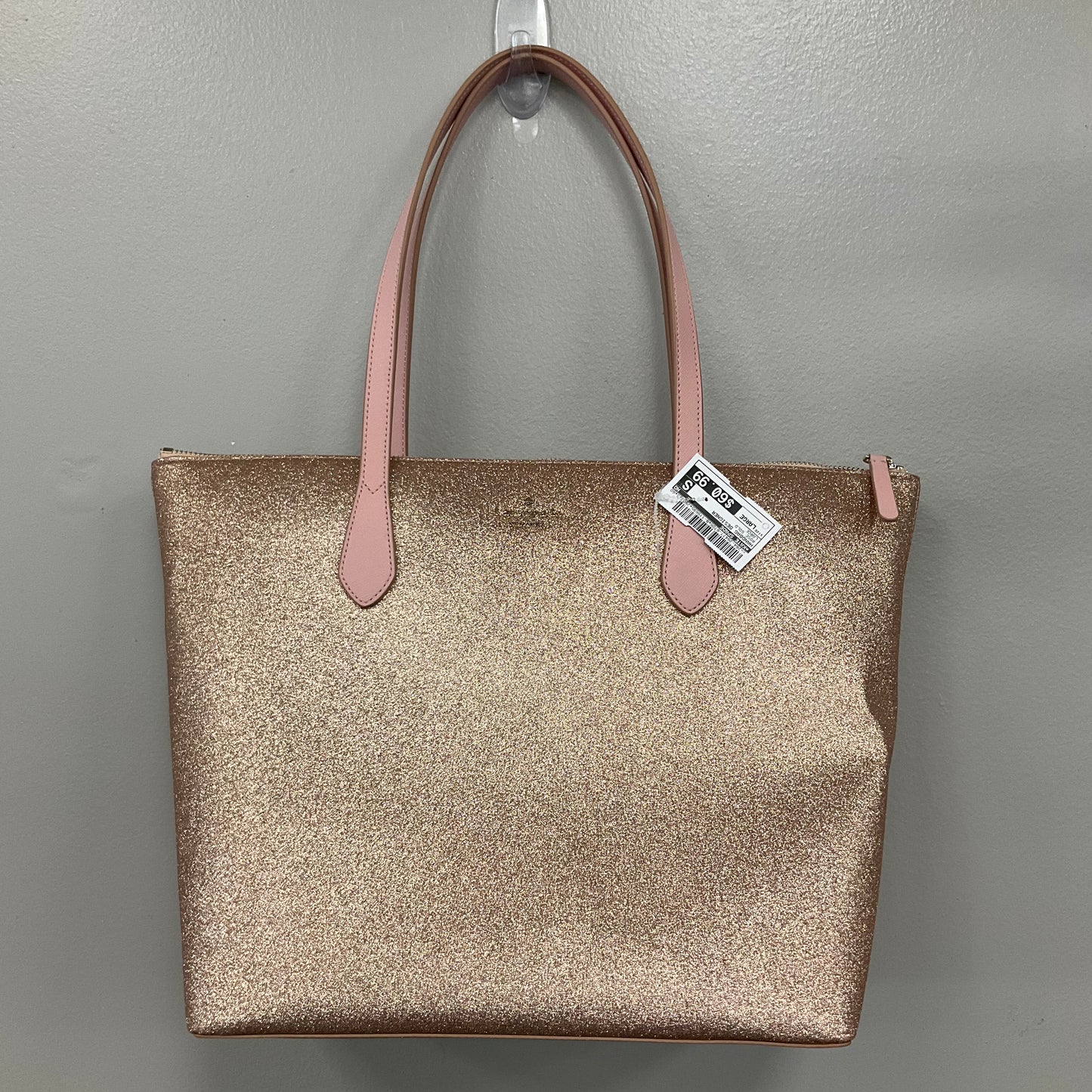 Handbag Designer By Kate Spade In Rose Gold, Size:Large