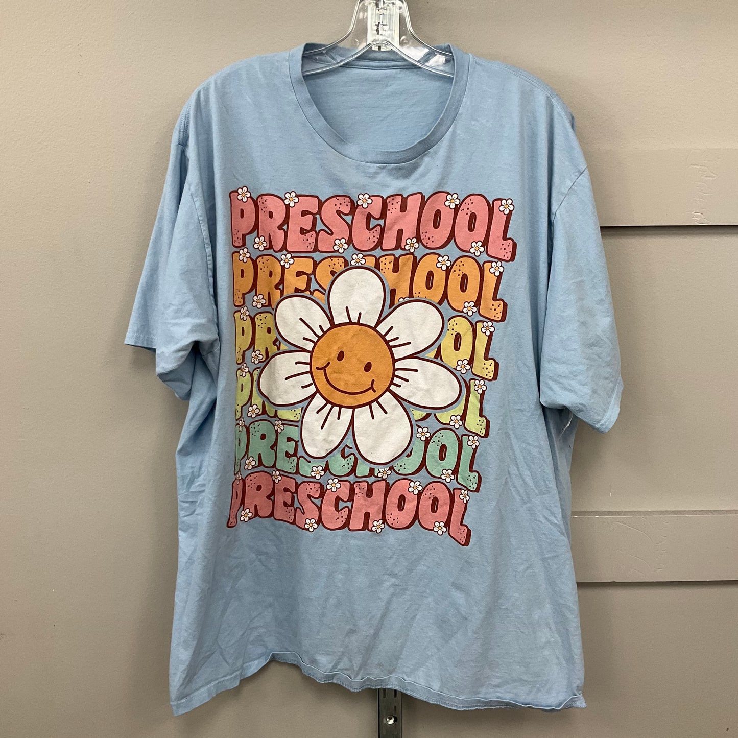 TOP SS by CLOTHES MENTOR In BLUE, Size: 1X