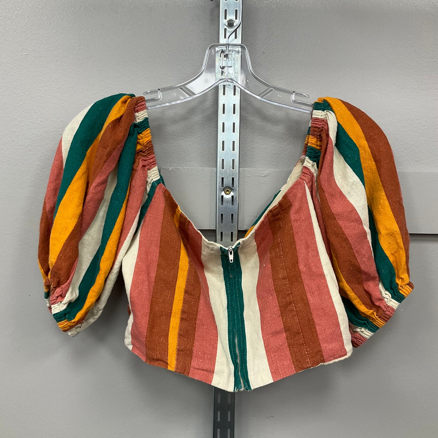 Top Ss By The Native One In Striped Pattern, Size:M