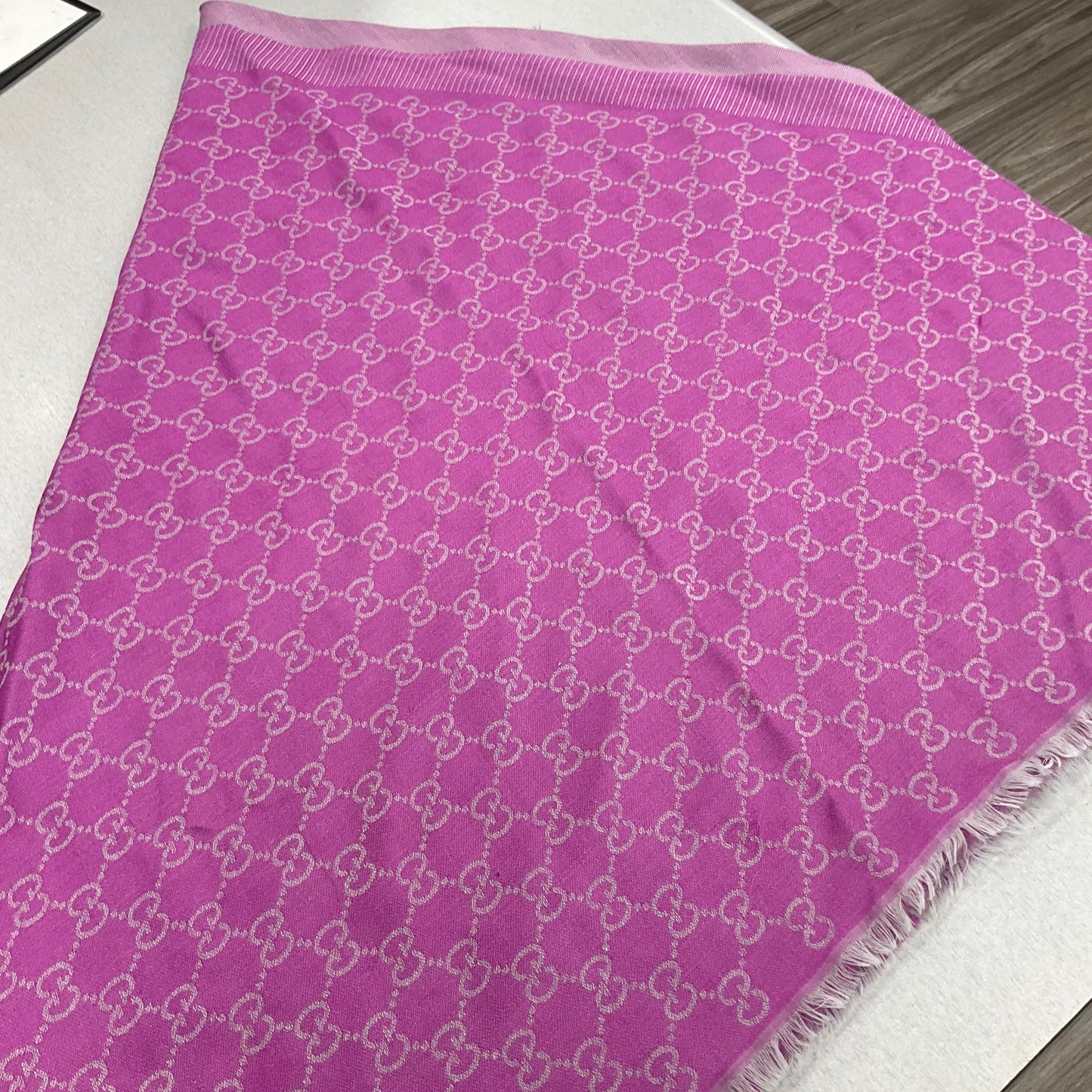 SCARF LUXURY DESIGNER by GUCCI In PURPLE