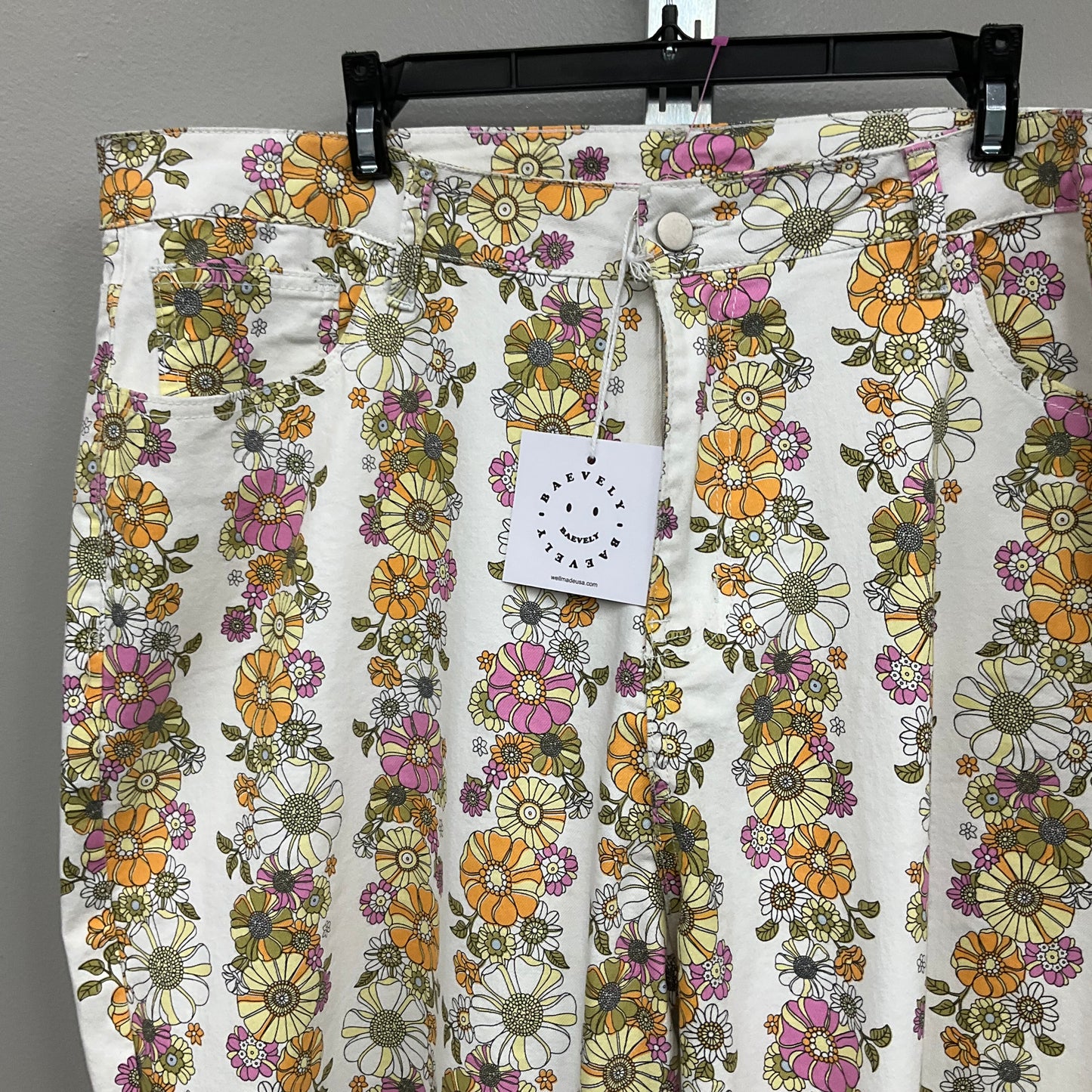 PANTS OTHER by BAEVELY In FLORAL PRINT, Size: 2X