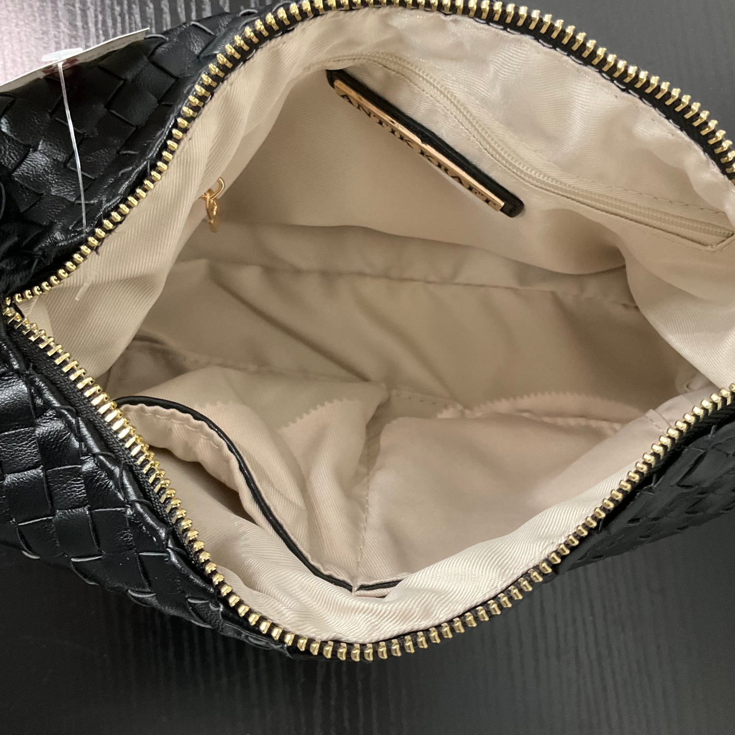 HANDBAG by ANTIK KRAFT In BLACK, Size: MEDIUM