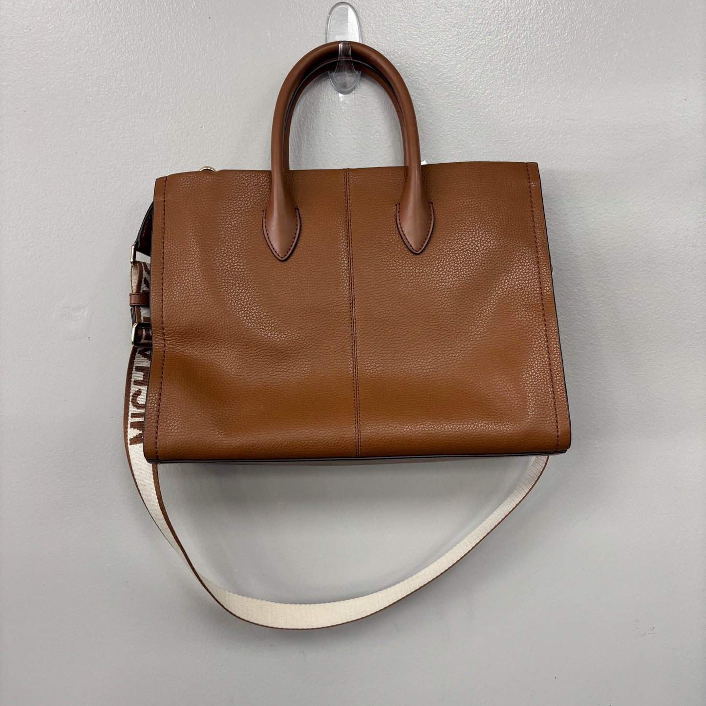 Handbag Designer By Michael Kors In Brown, Size:Medium