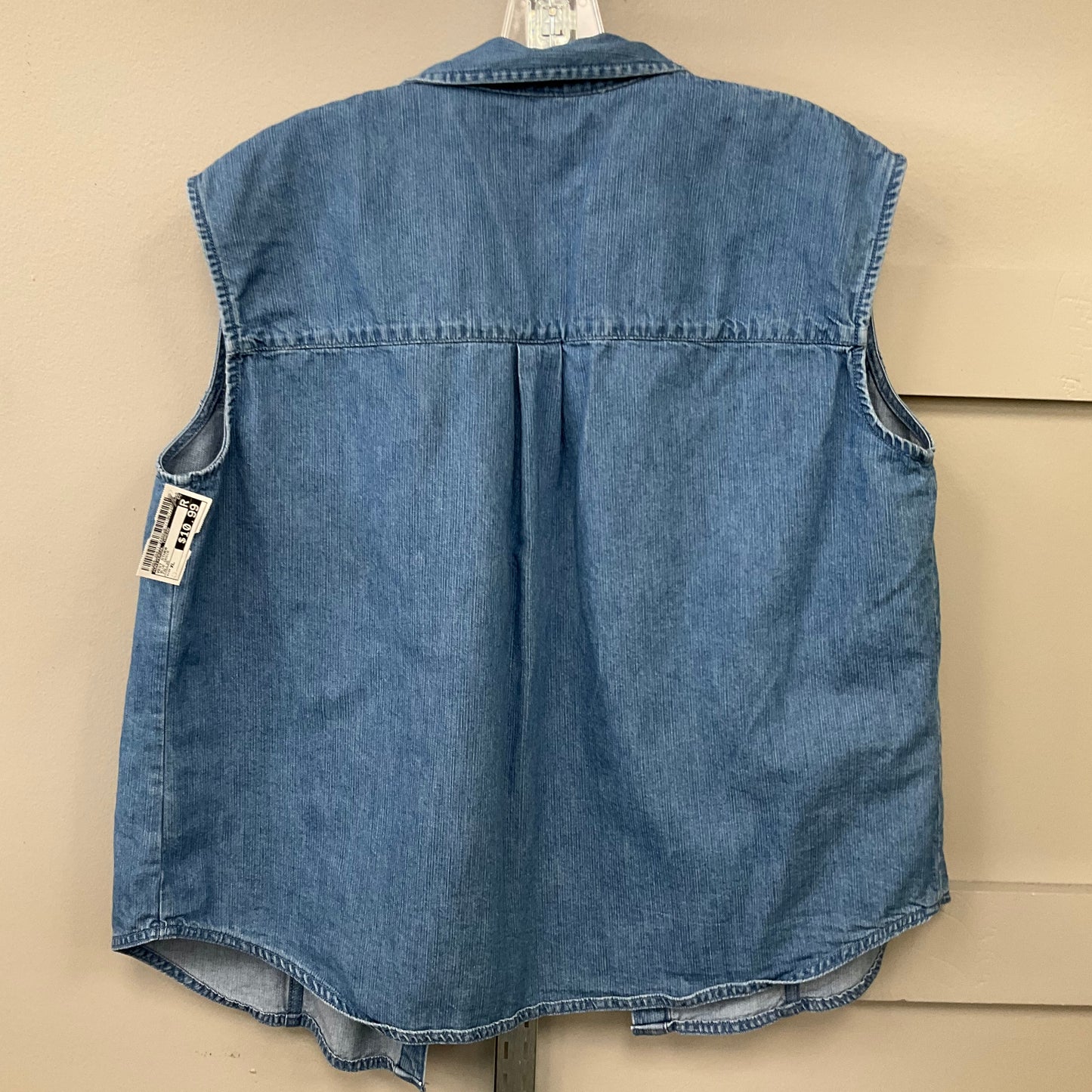 Vest Other By Universal Thread In Blue Denim, Size:Xl