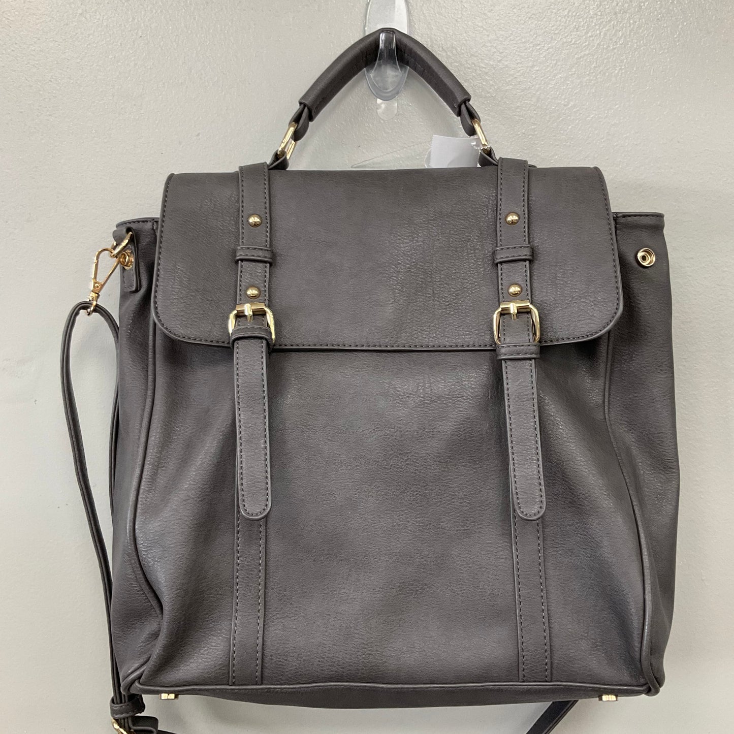 CONVERTIBLE BACKPACK by MMS In GREY, Size: MEDIUM