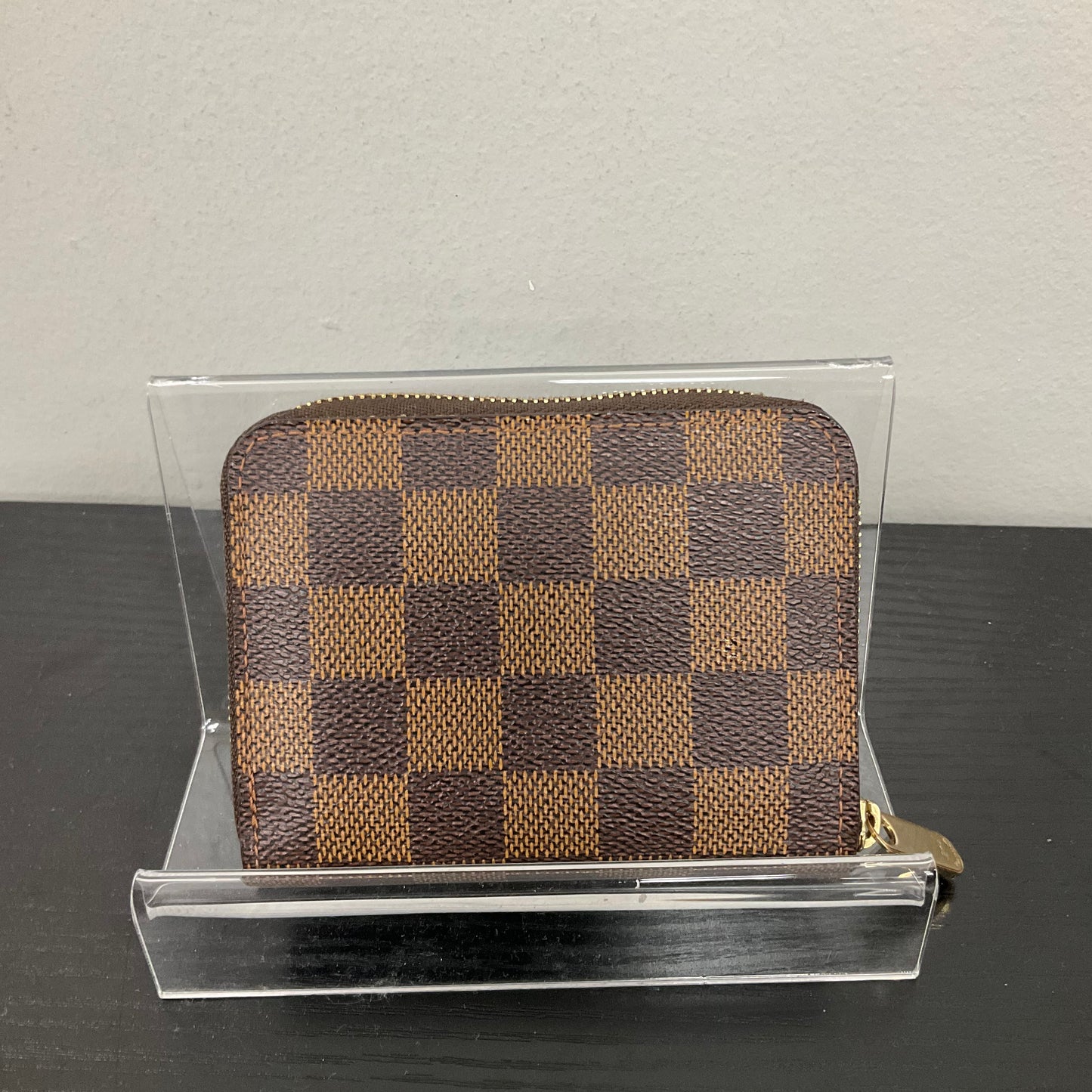 Wallet Luxury Designer By Louis Vuitton In Brown, Size:Small