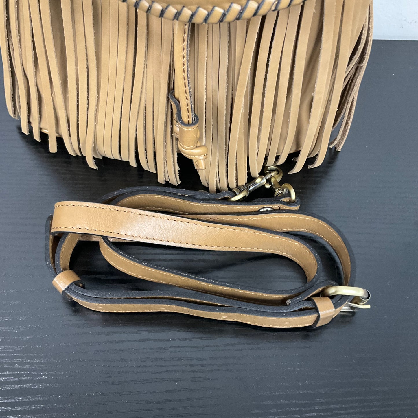 Crossbody Designer By Patricia Nash In Brown, Size:Medium