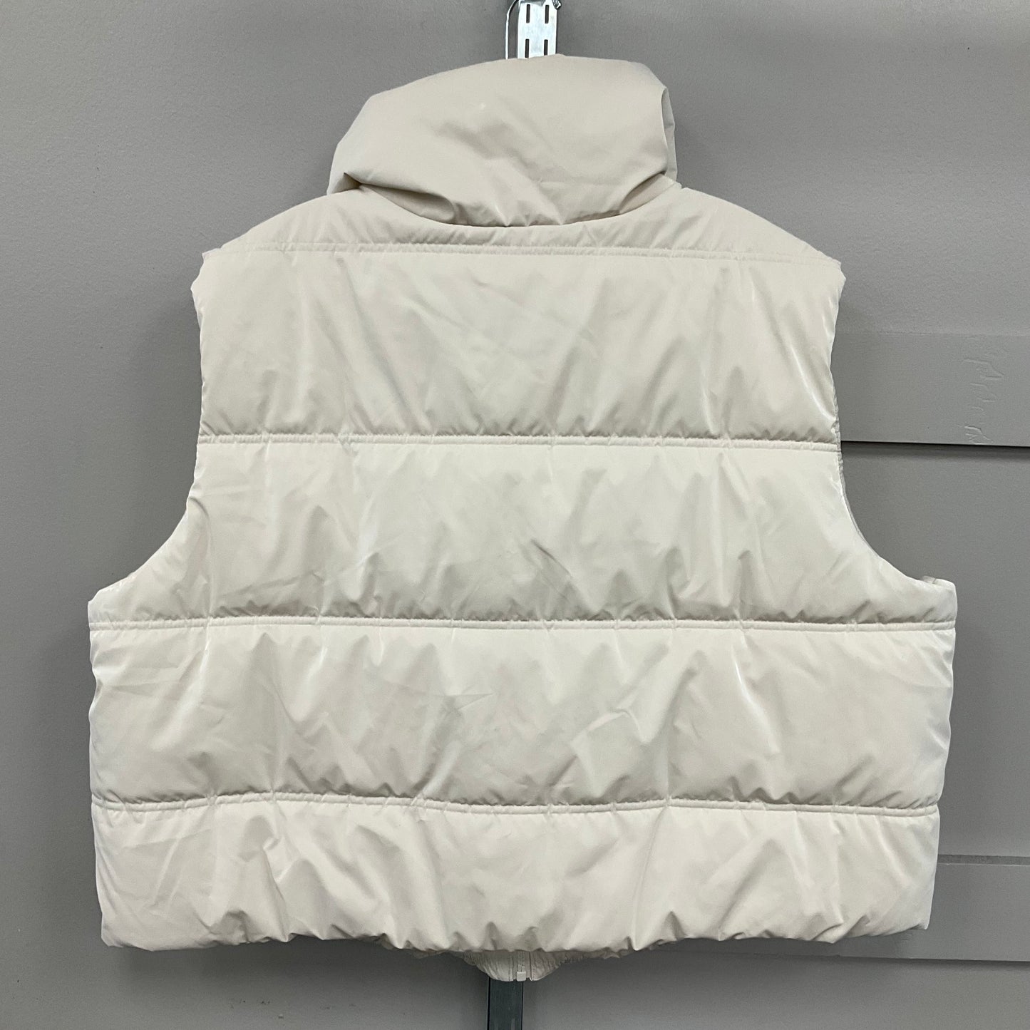 Vest Puffer & Quilted By Wild Fable In Cream, Size:2X