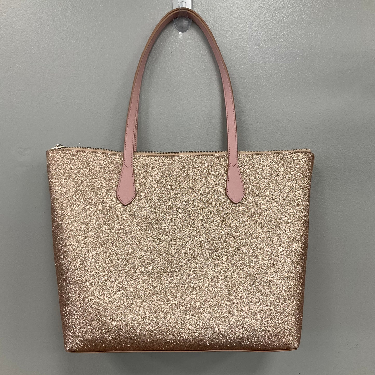 Handbag Designer By Kate Spade In Rose Gold, Size:Large