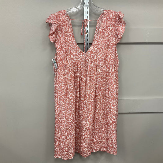 DRESS CASUAL SHORT In FLORAL PRINT, Size: M