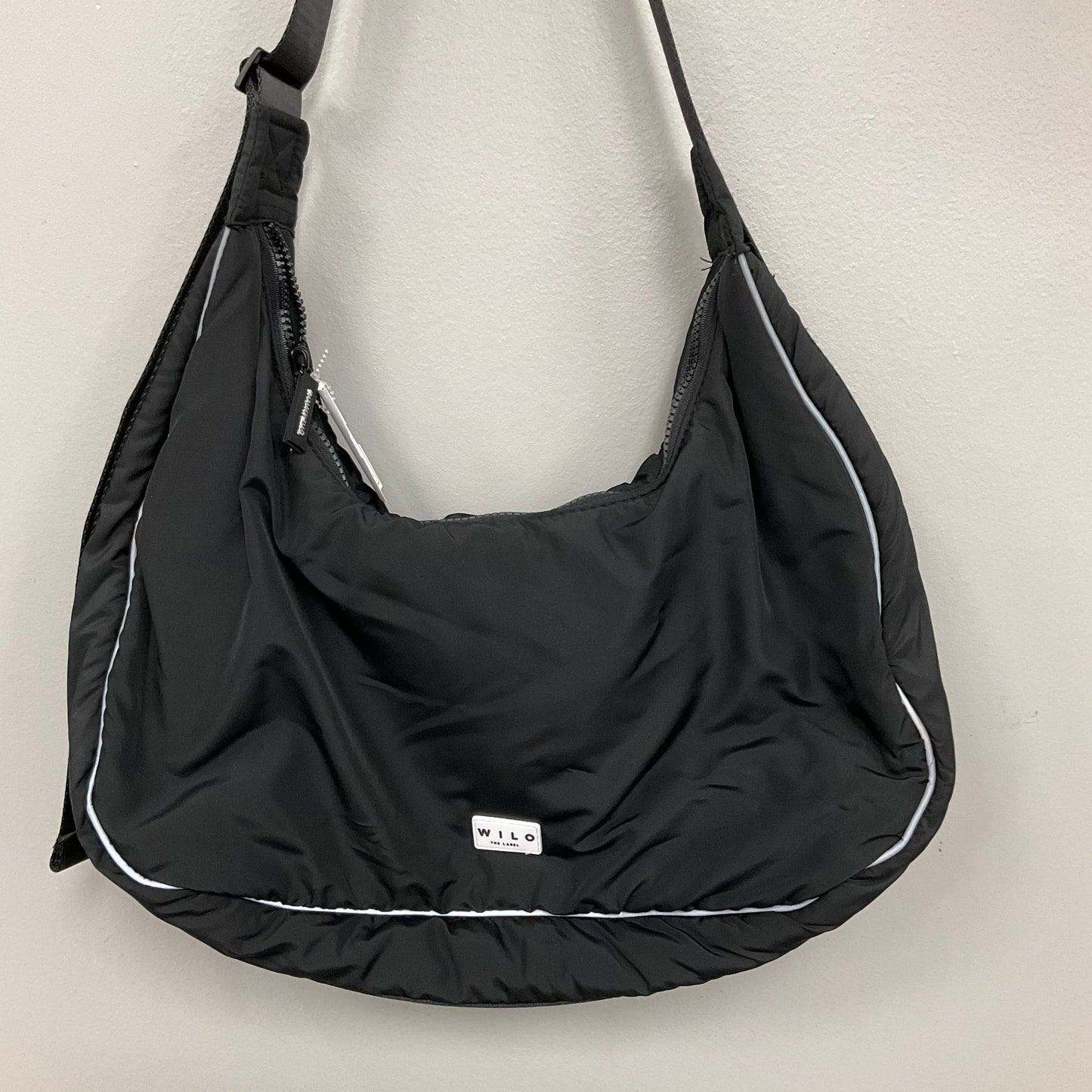 HANDBAG by WILO In BLACK, Size: LARGE