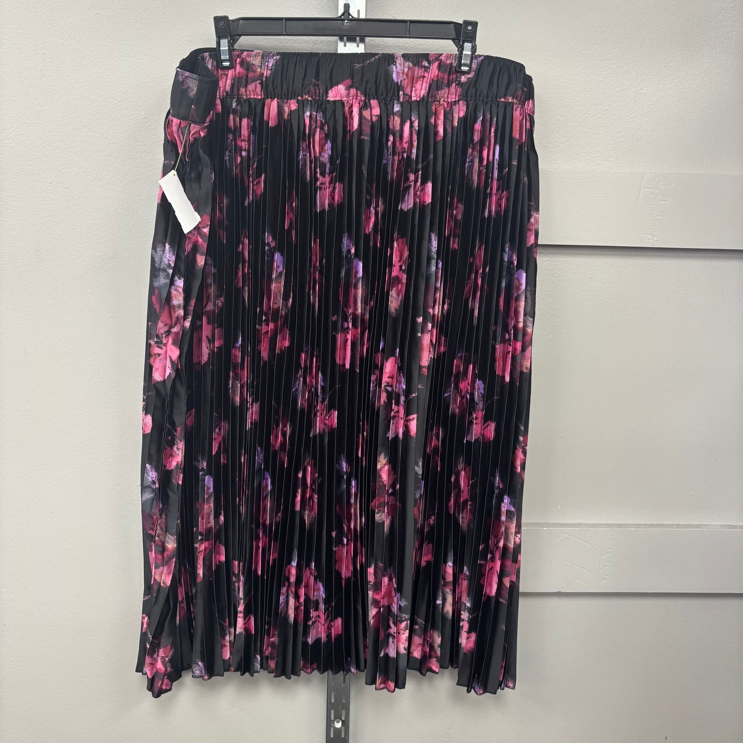 SKIRT MIDI by TERRA & SKY In MULTI, Size: 1X