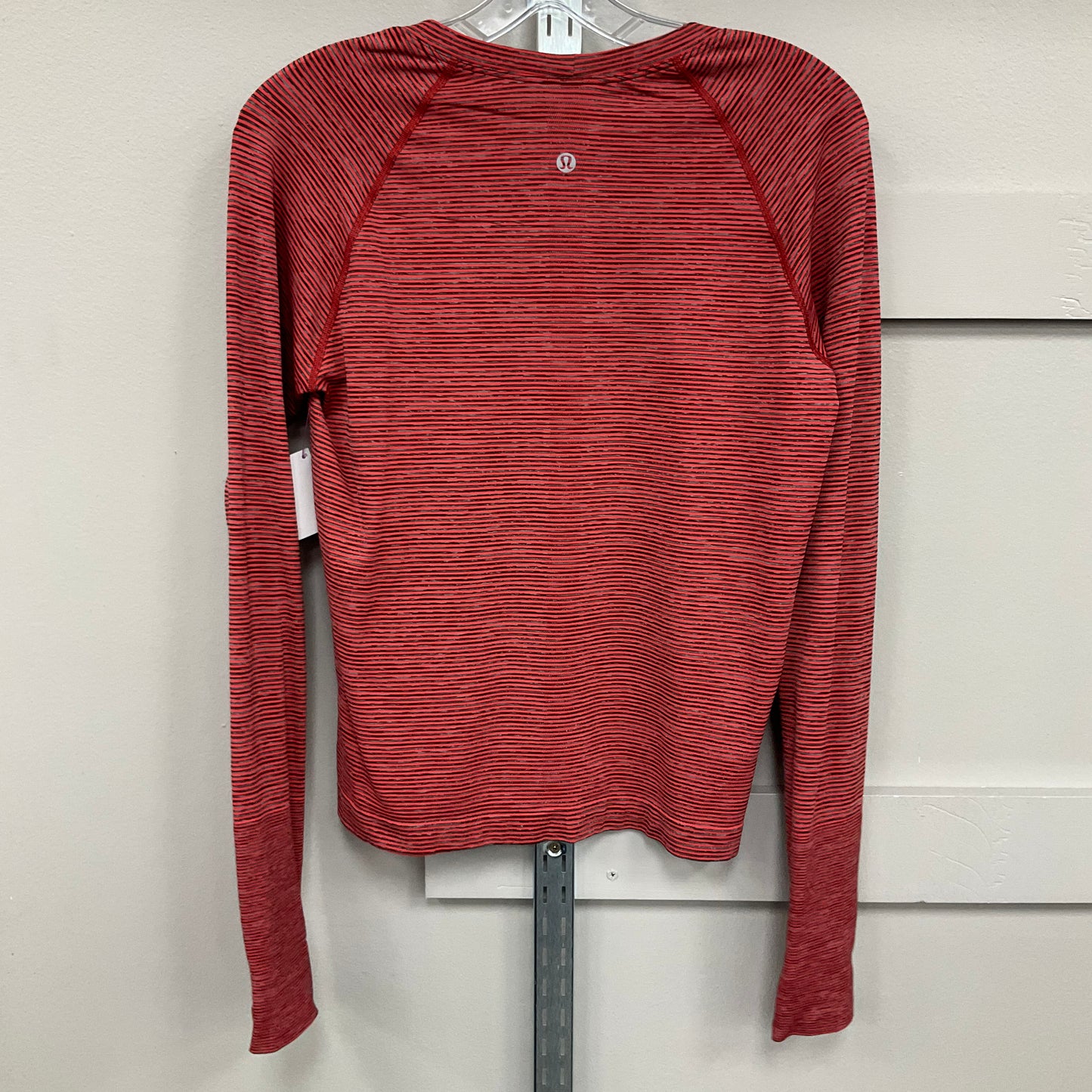 ATHLETIC TOP LS CREWNECK by LULULEMON In STRIPED PATTERN, Size: 10