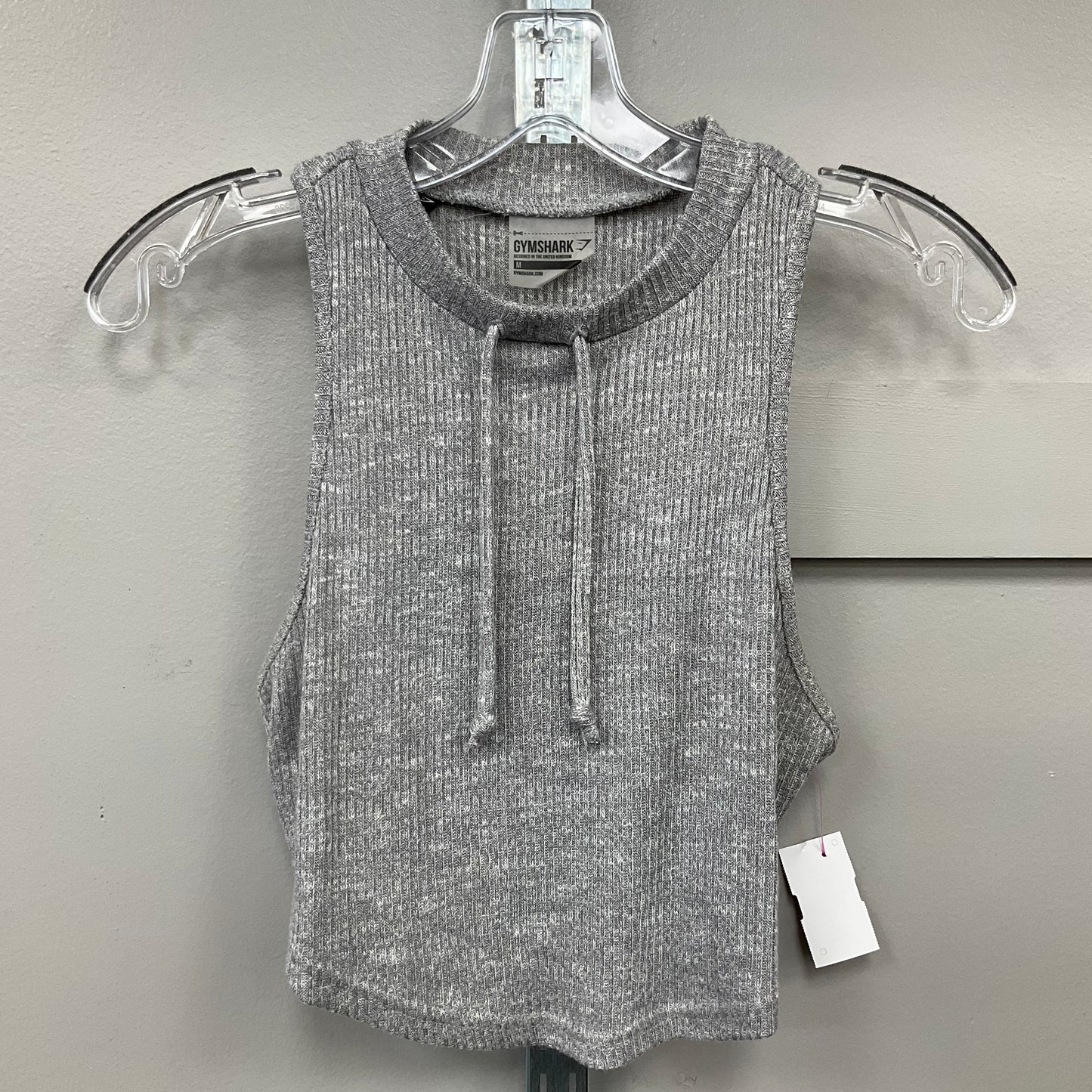Athletic Tank Top By Gym Shark In Grey, Size:M