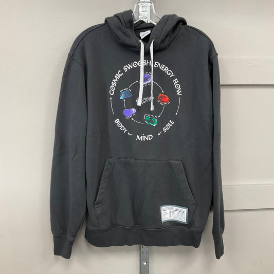 Sweatshirt Hoodie By Nike Apparel In Grey, Size:L