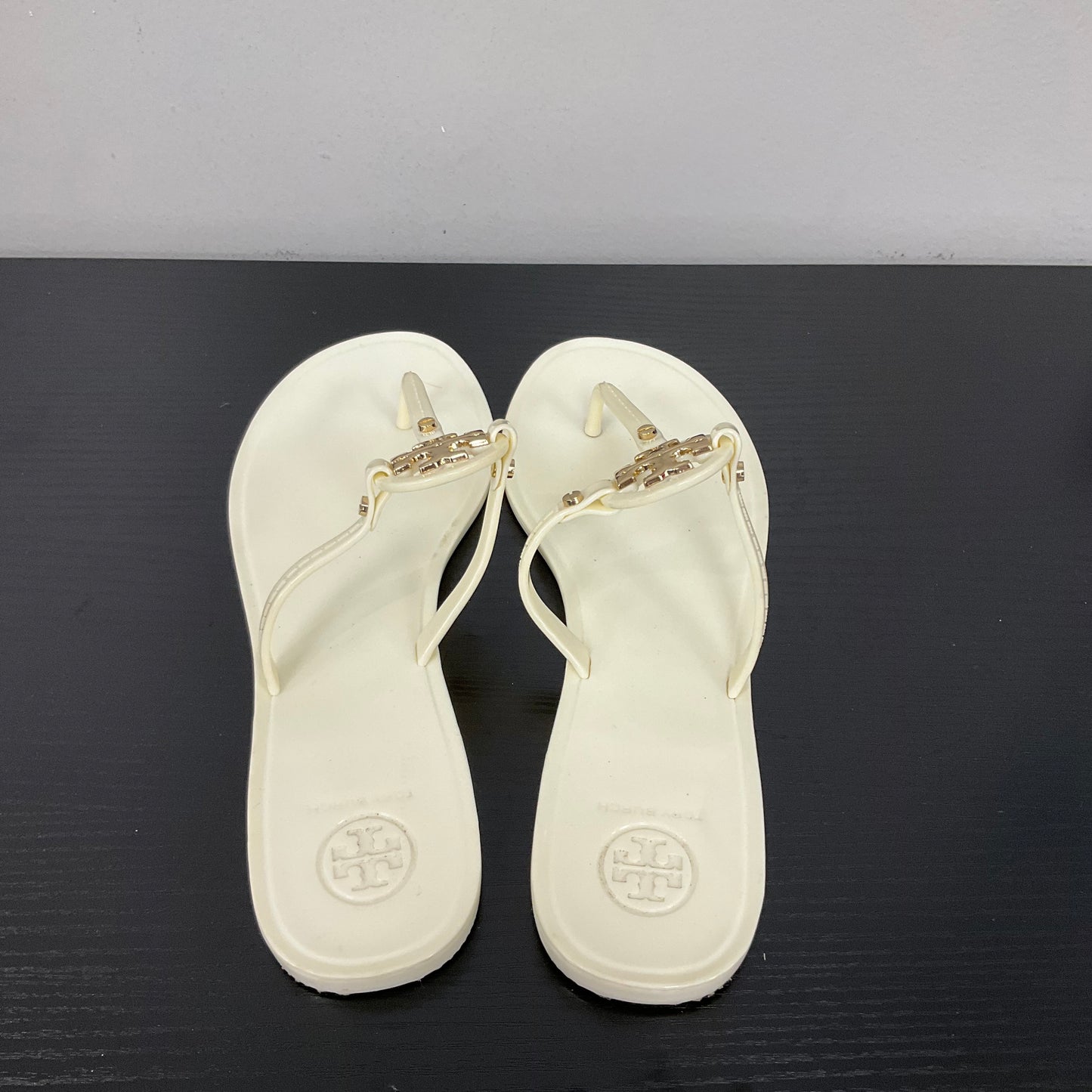SANDALS DESIGNER by TORY BURCH In CREAM, Size: 8.5