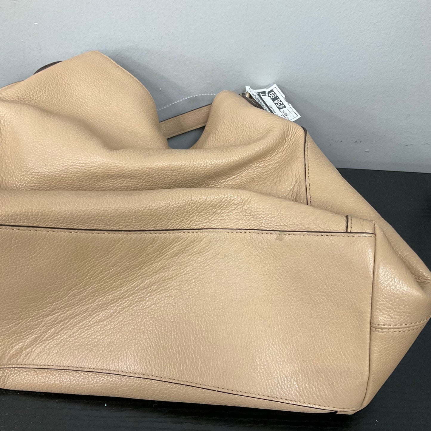 Handbag Designer By Coach In Tan, Size:Medium