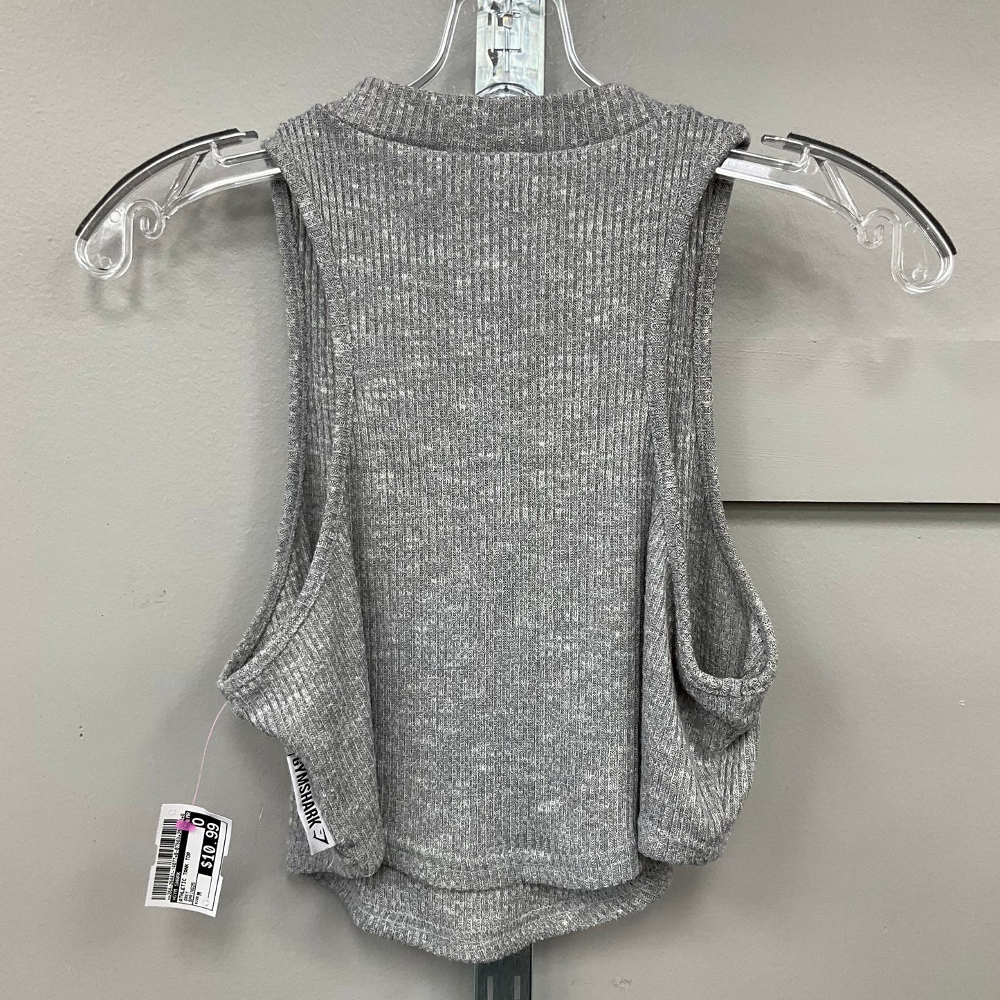 Athletic Tank Top By Gym Shark In Grey, Size:M