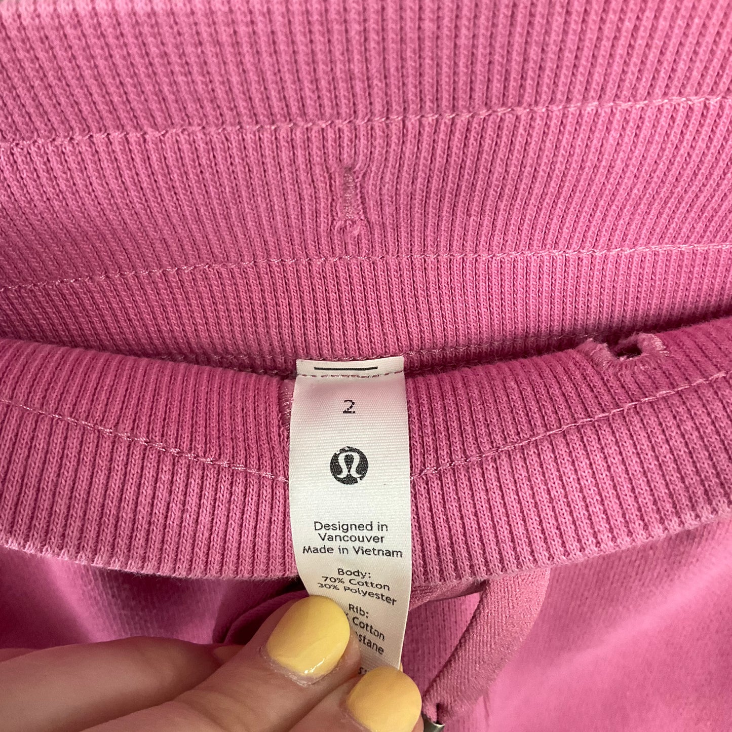 PANTS JOGGERS by LULULEMON In PINK, Size: 2