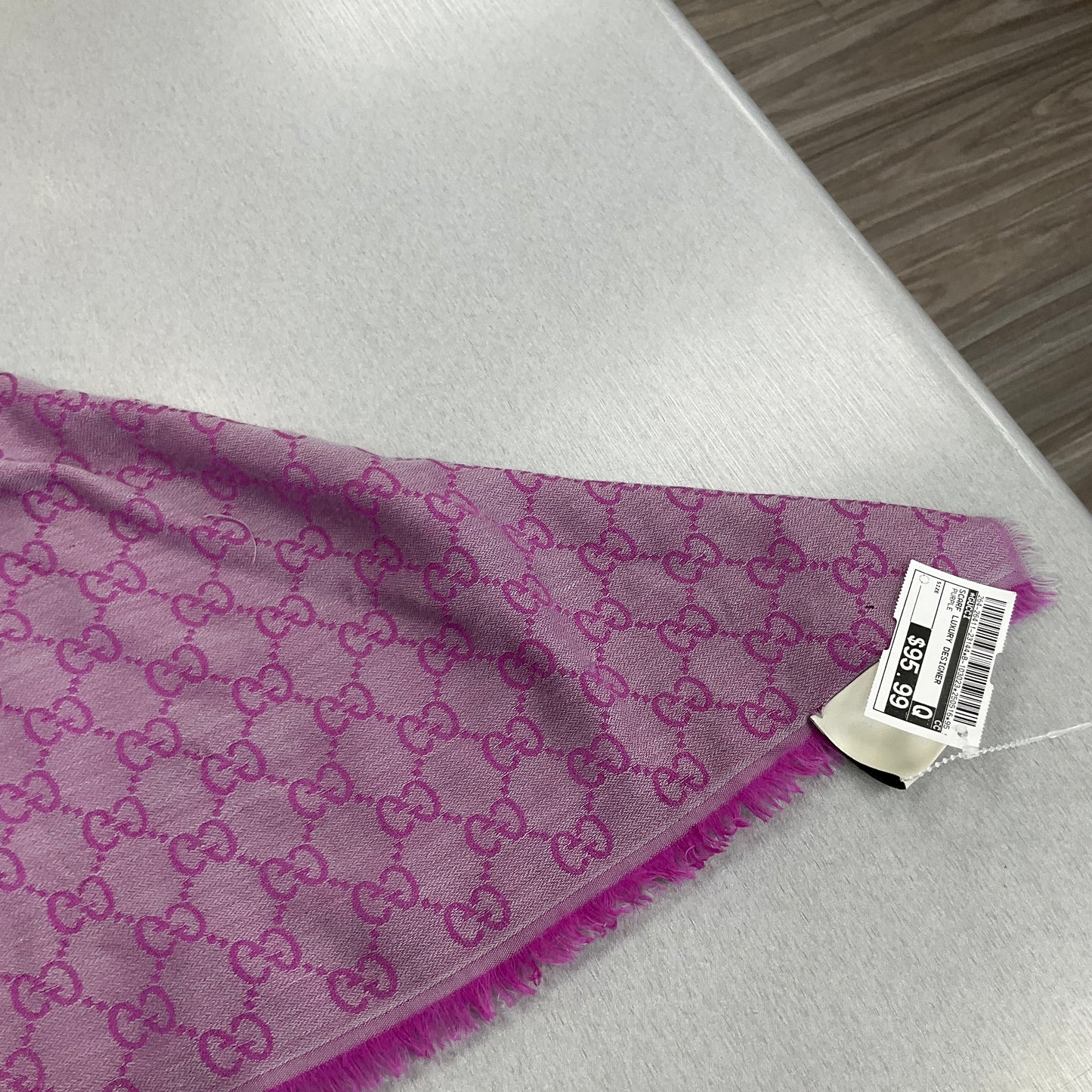 SCARF LUXURY DESIGNER by GUCCI In PURPLE