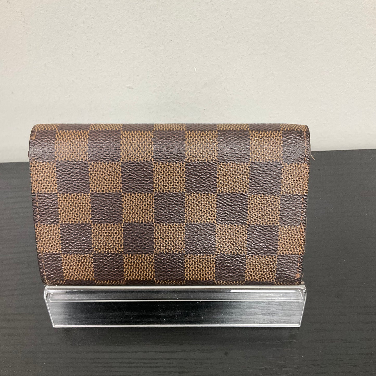 Wallet Luxury Designer By Louis Vuitton In Checkered Pattern, Size:Medium