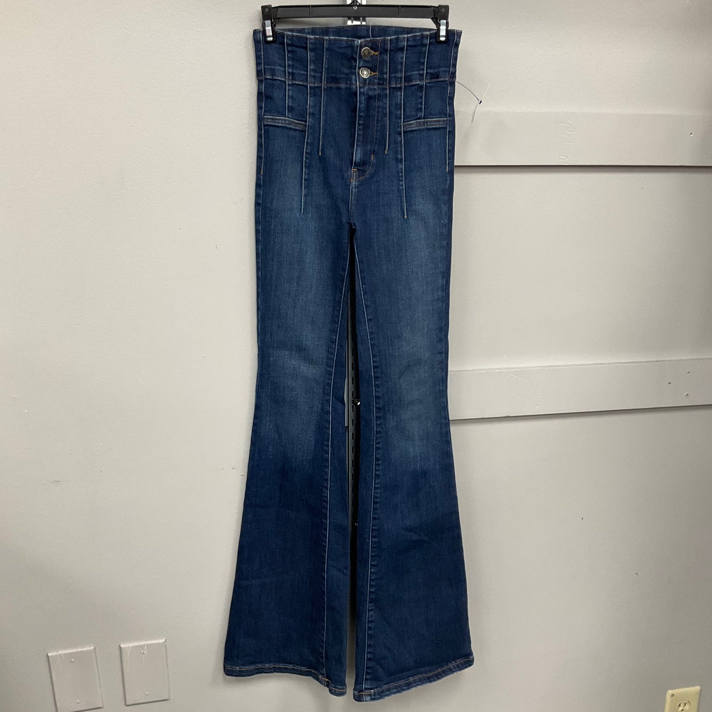 JEANS STRAIGHT by WE THE FREE In BLUE DENIM, Size: 0