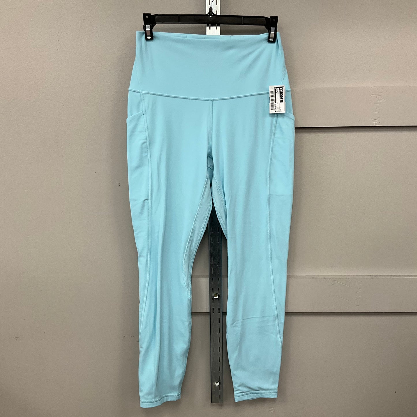 Athletic Leggings By Lululemon In Blue, Size:8