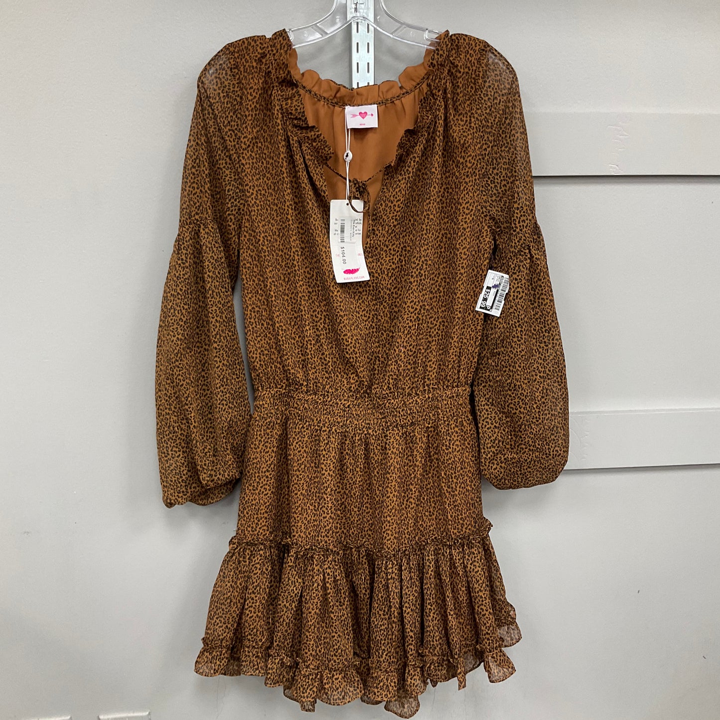 DRESS CASUAL MIDI by BUDDY LOVE In ANIMAL PRINT, Size: M