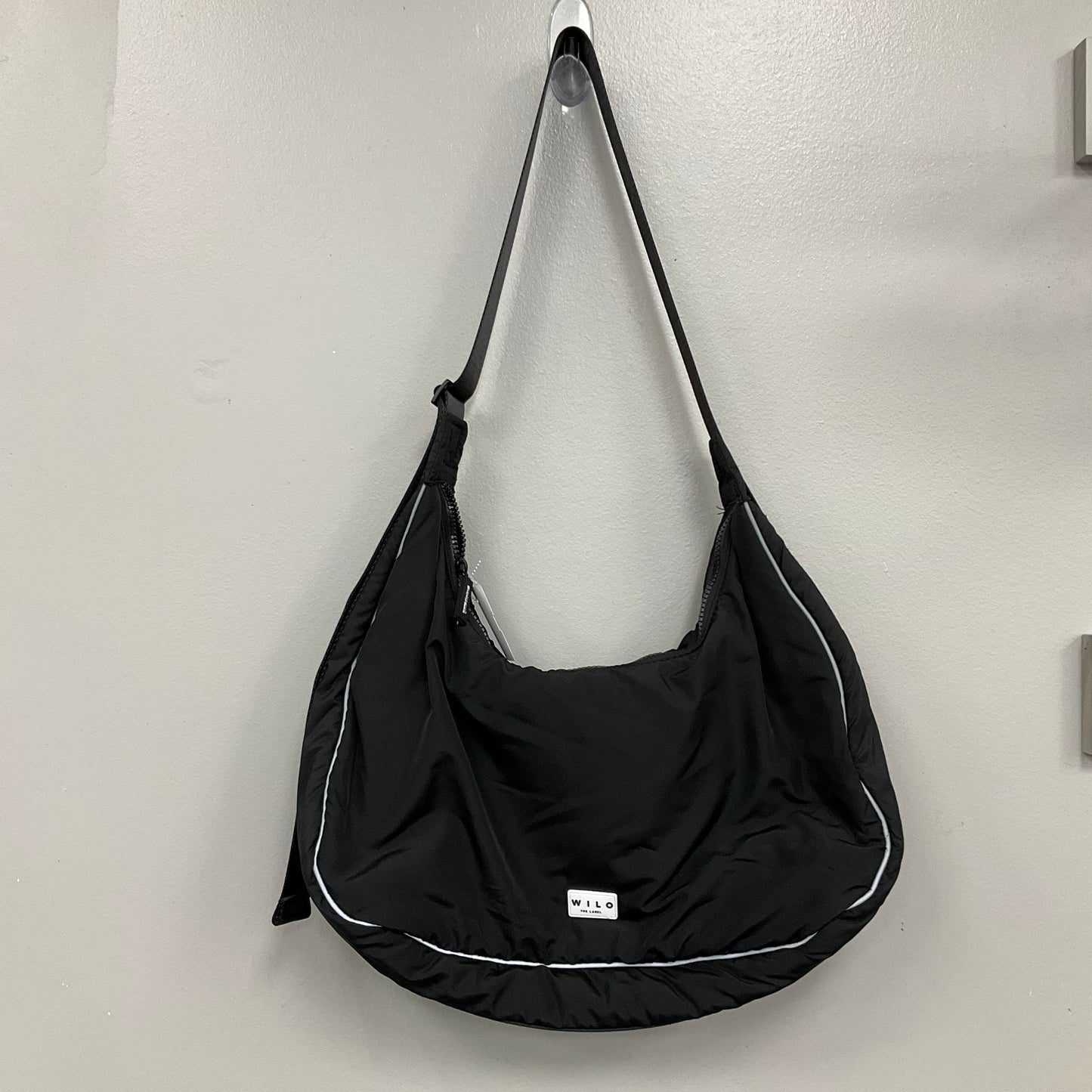 HANDBAG by WILO In BLACK, Size: LARGE
