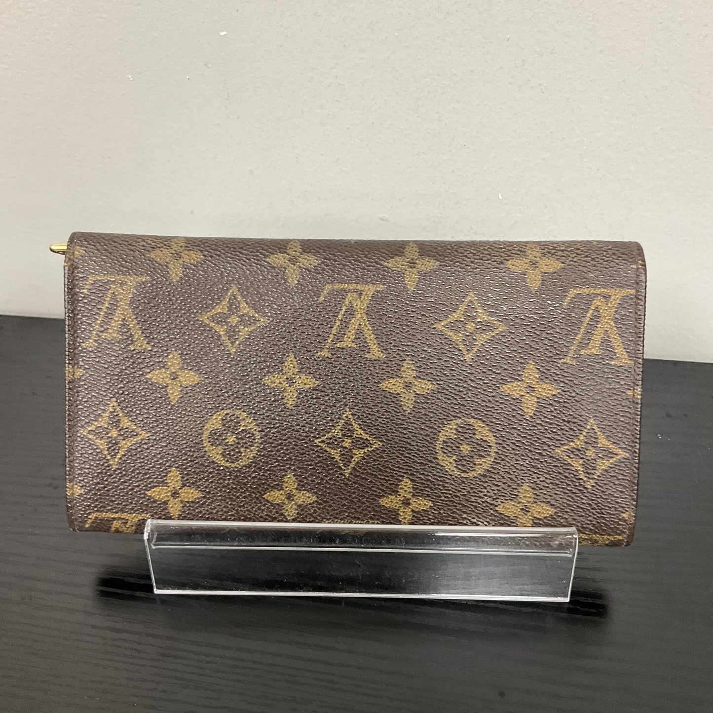 Wallet Luxury Designer By Louis Vuitton In Brown, Size:Medium