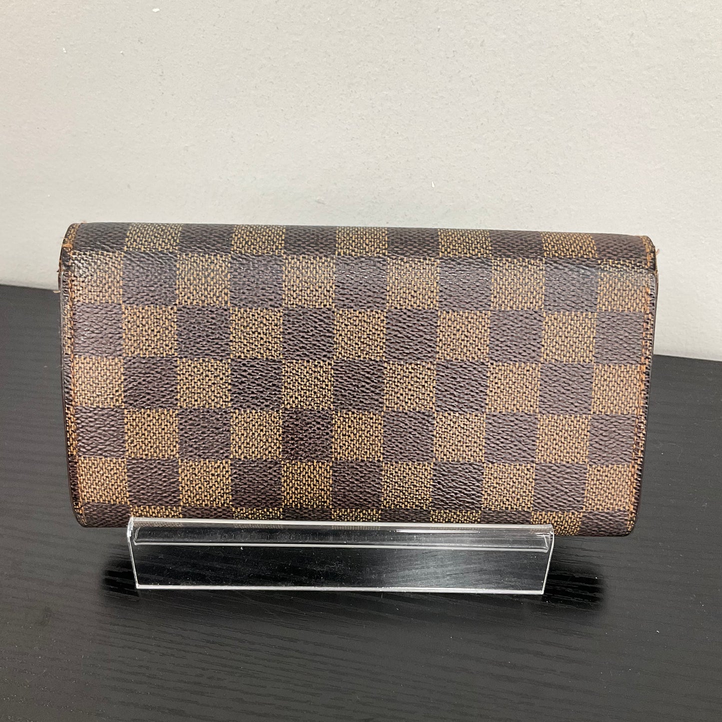 Wallet Luxury Designer By Louis Vuitton In Checkered Pattern, Size:Medium