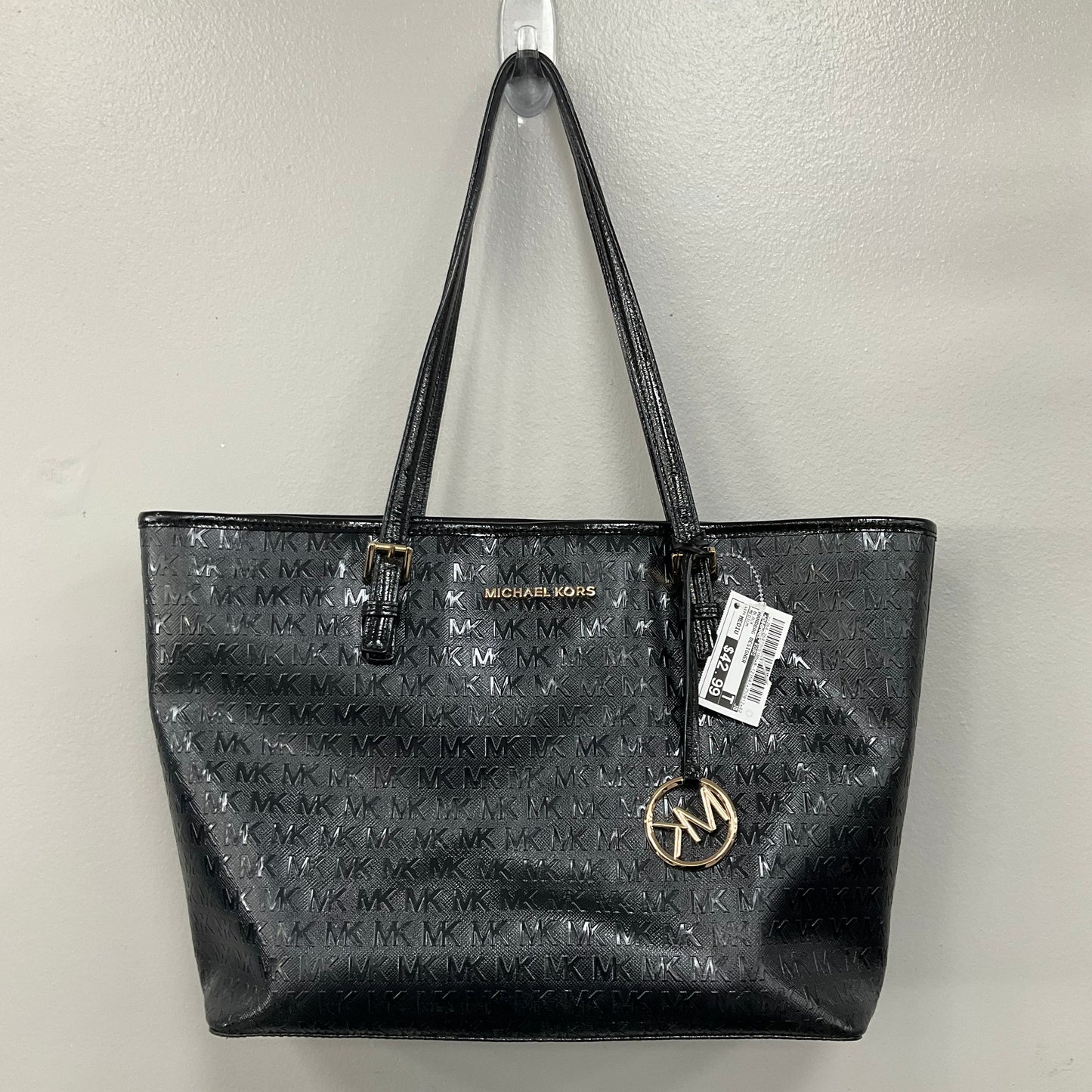Handbag Designer By Michael Kors In Black, Size:Medium