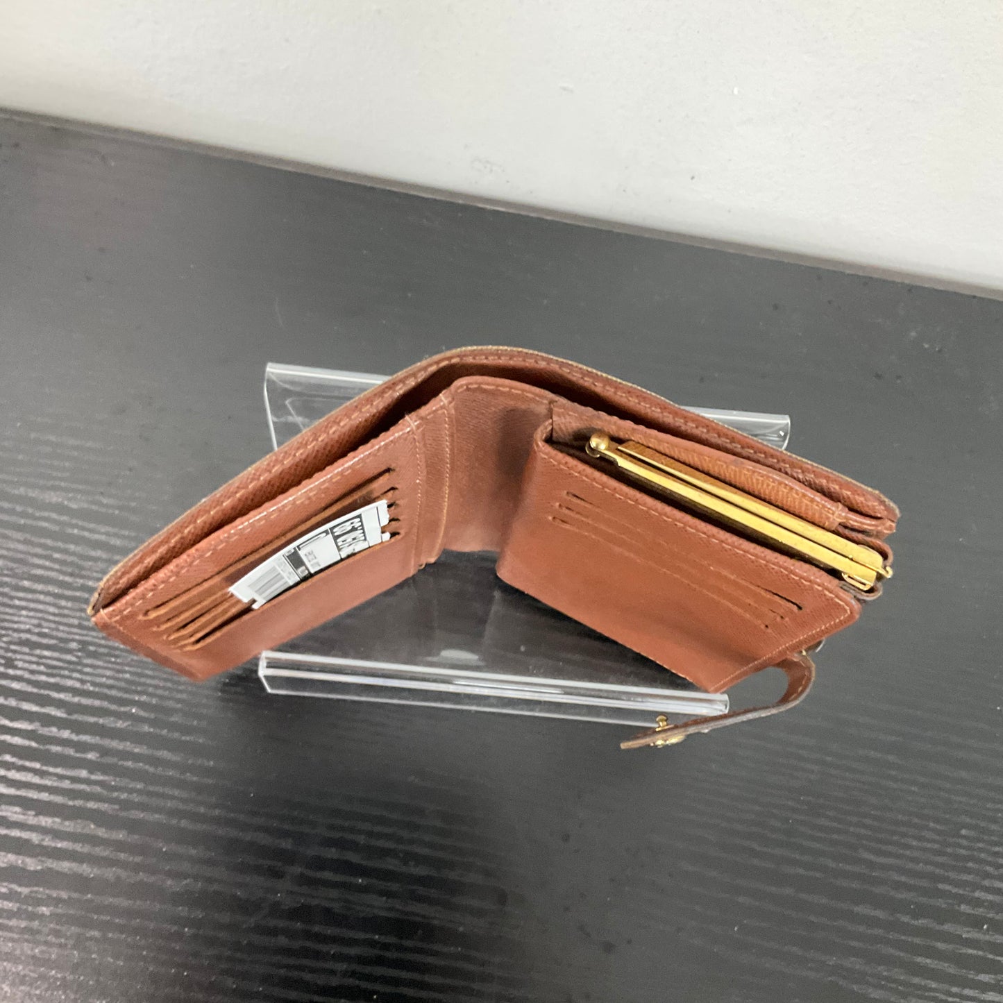 Wallet Luxury Designer By Louis Vuitton In Brown, Size:Small