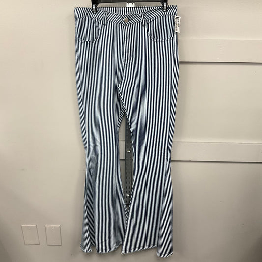 Jeans Flared By Altard State In Striped Pattern, Size:L