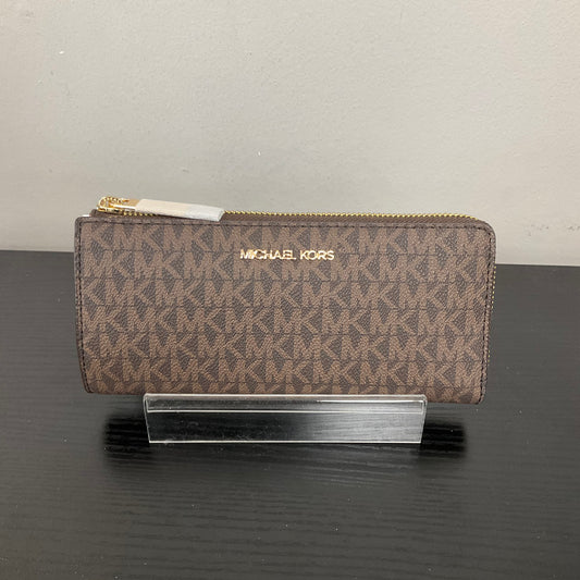 Wallet Designer By Michael Kors In Brown, Size:Medium