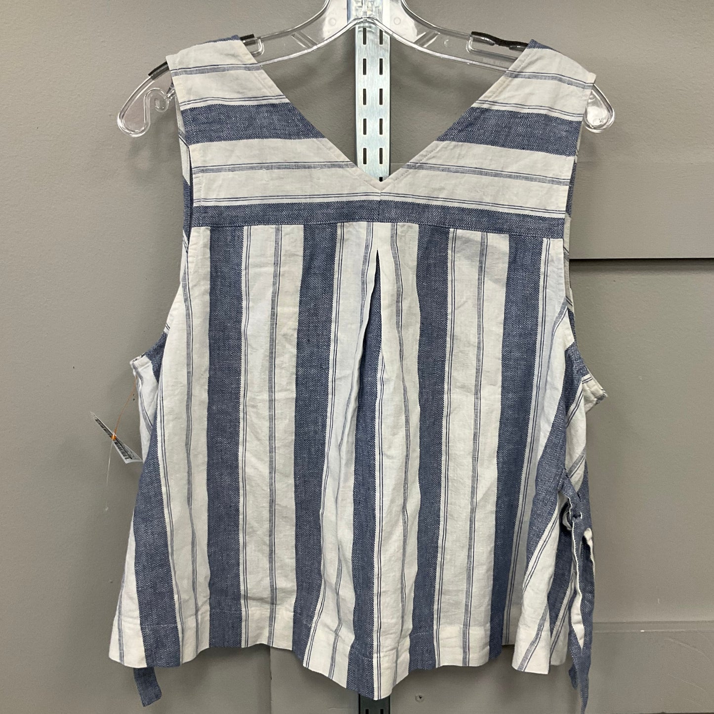 TOP SLEEVELESS by MADEWELL In STRIPED PATTERN, Size: XL