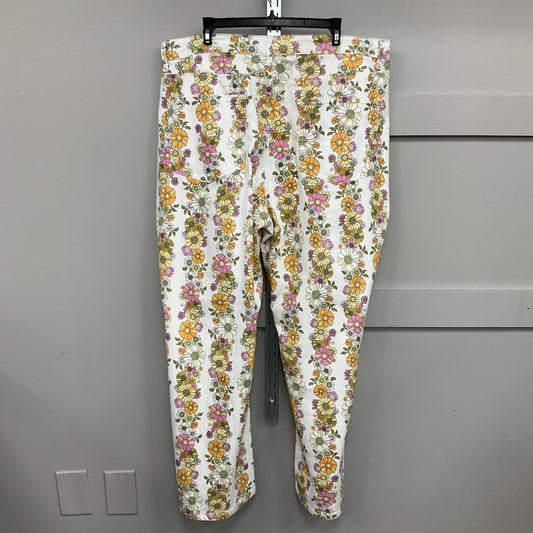 PANTS OTHER by BAEVELY In FLORAL PRINT, Size: 2X