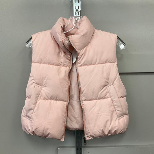 Vest Puffer & Quilted By Double Zero In Pink, Size:M