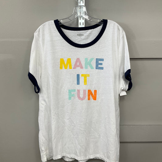 TOP SS by OLD NAVY In WHITE, Size: XXL